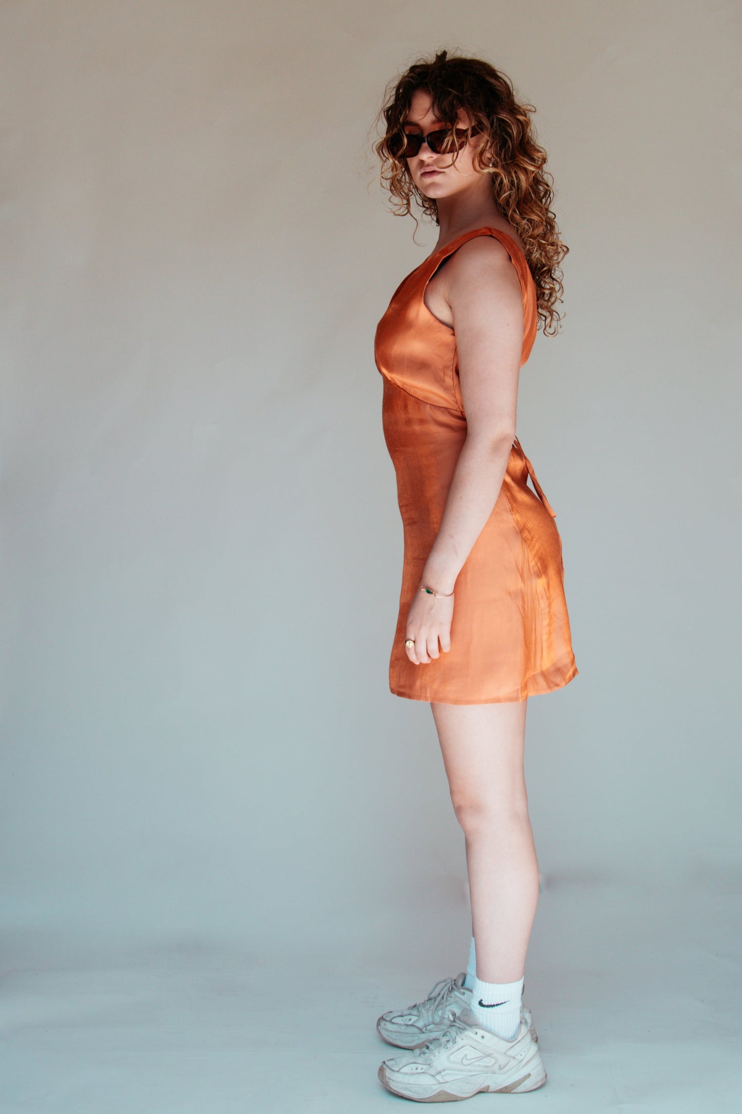 Rayn jurk sunset orange