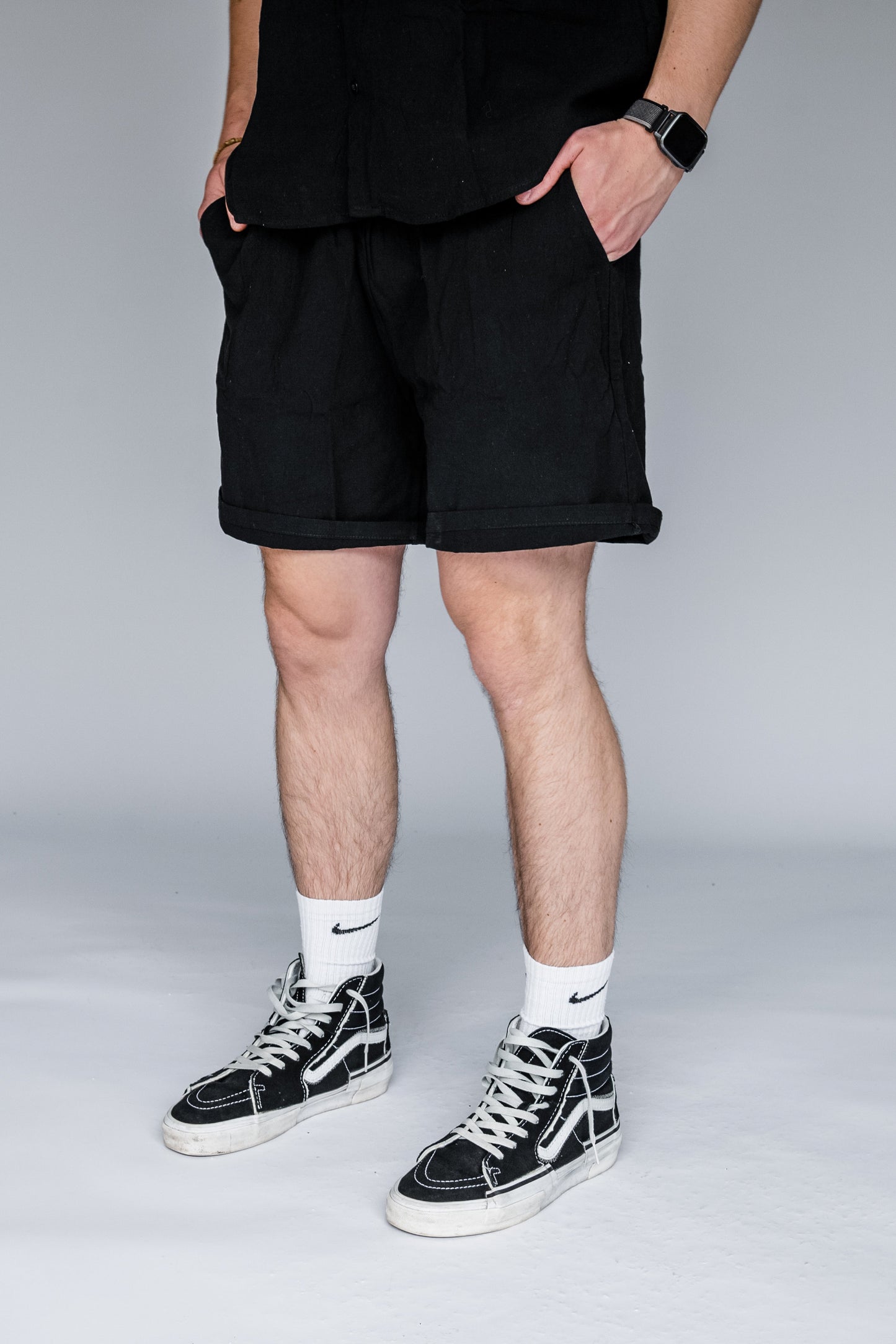 Rowan shorts zwart