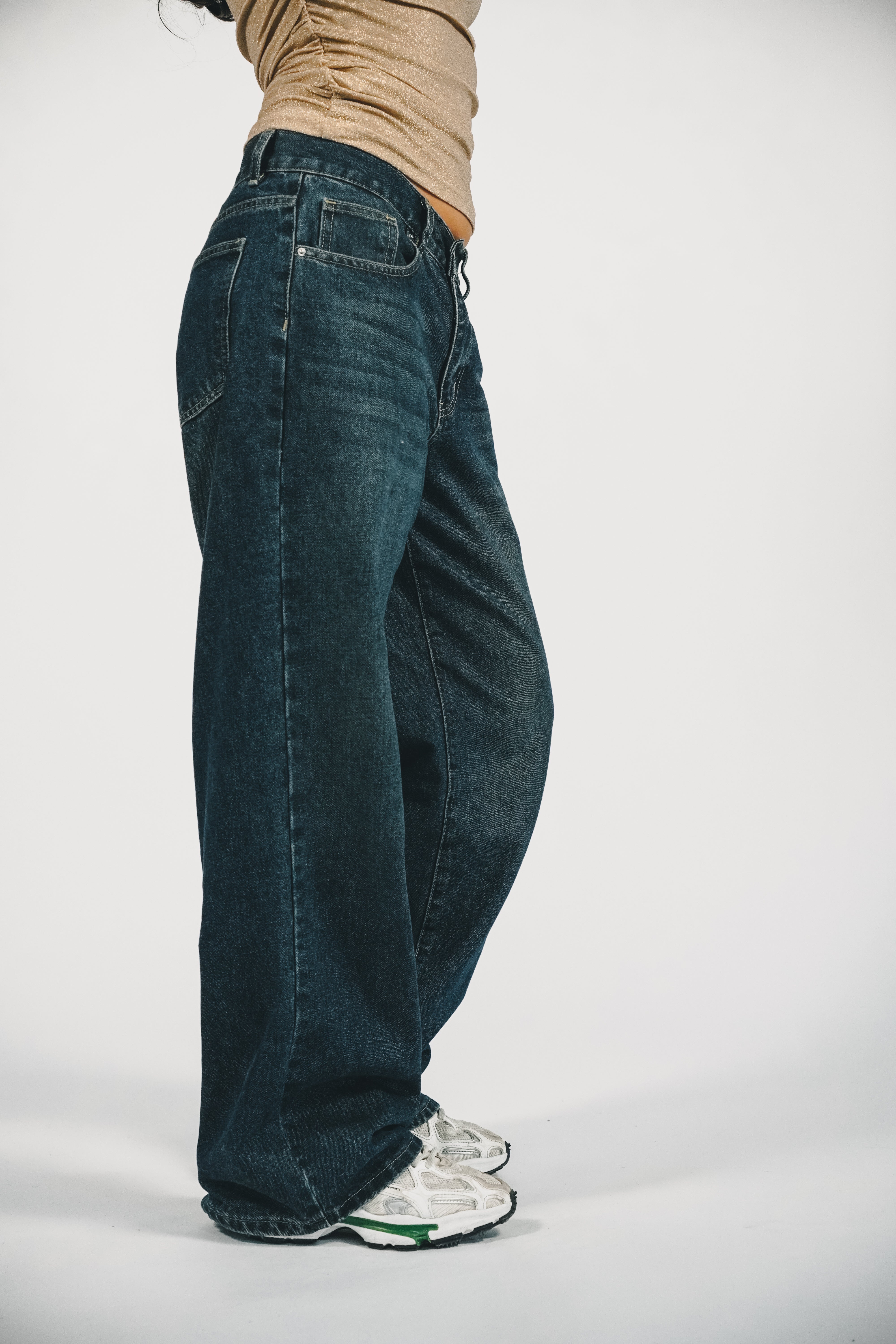 【oan】 Noah Belted Setup Denim Denim Jeans – WONDER NOAH