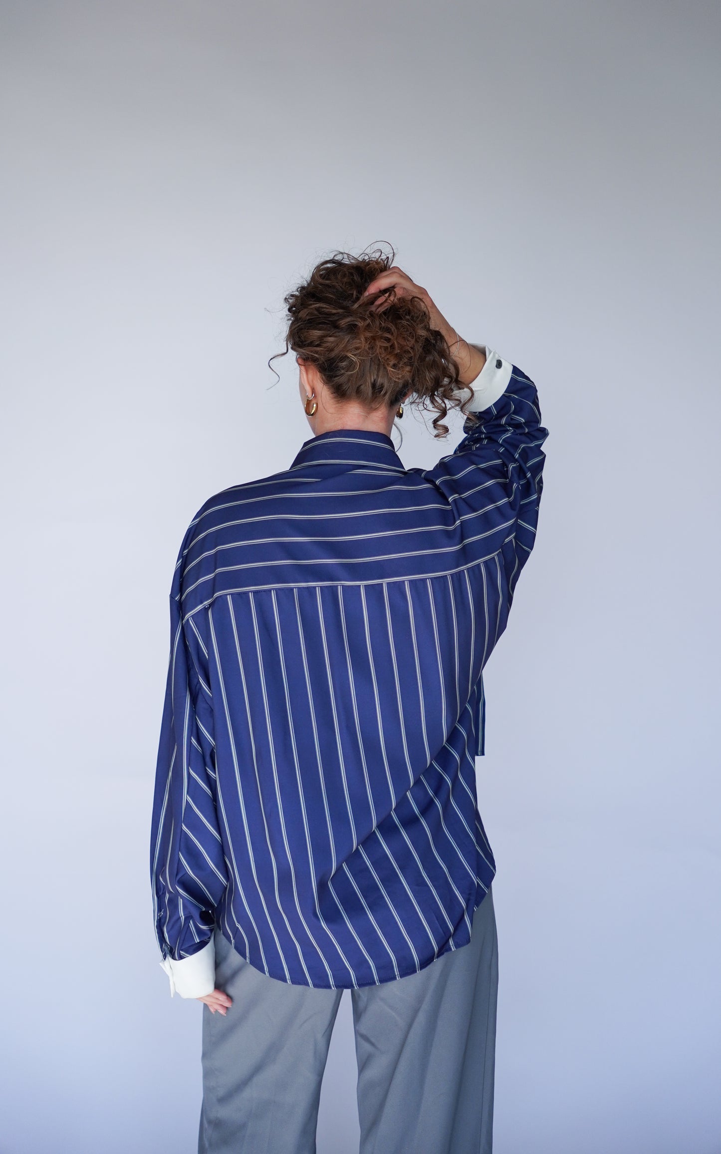 Paris striped blouse