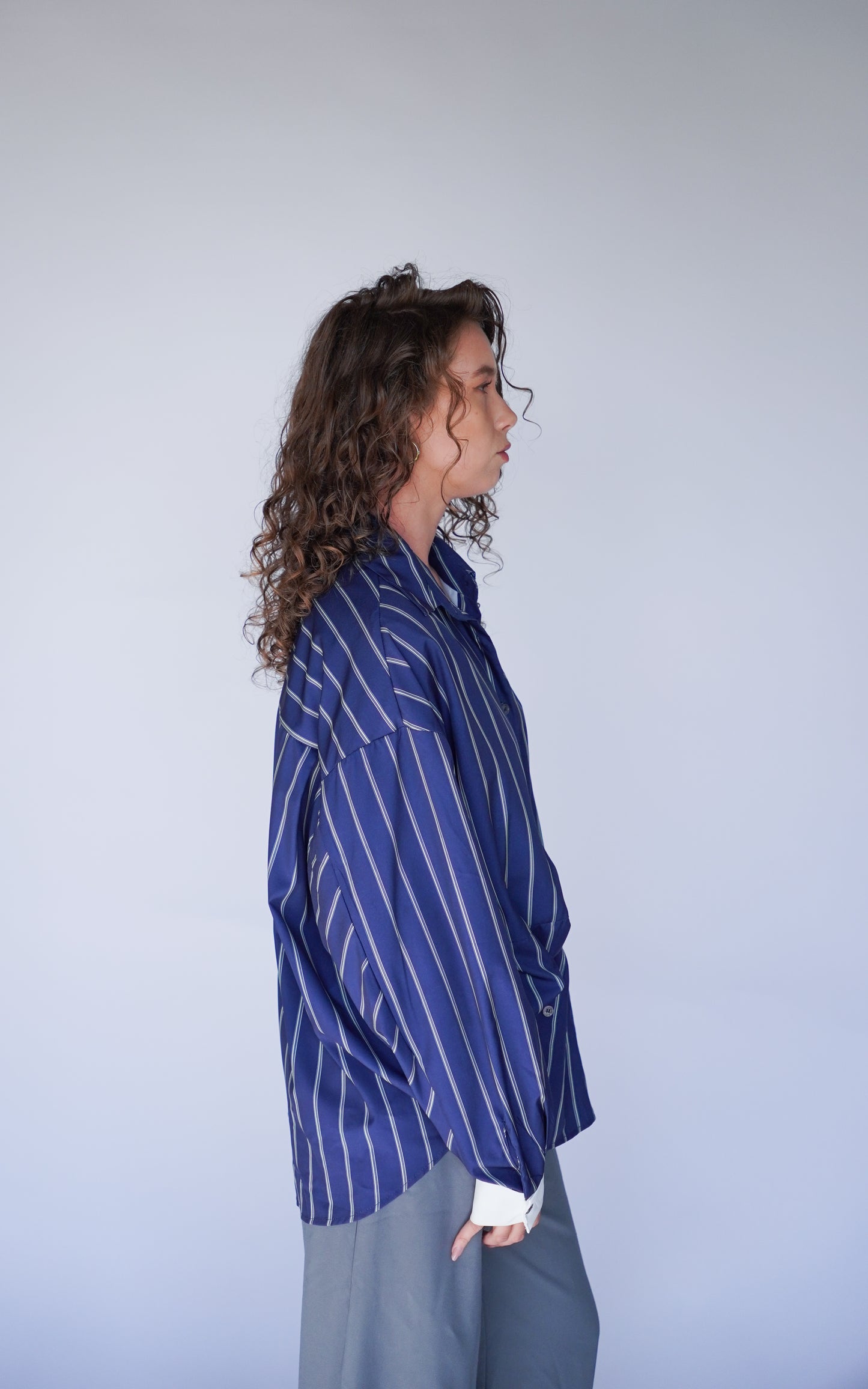 Paris striped blouse