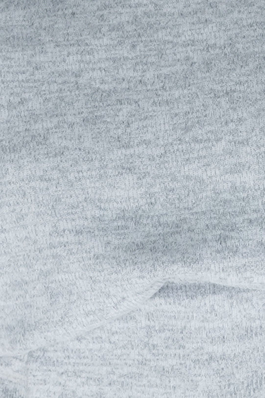 Close-up of gray textured fabric