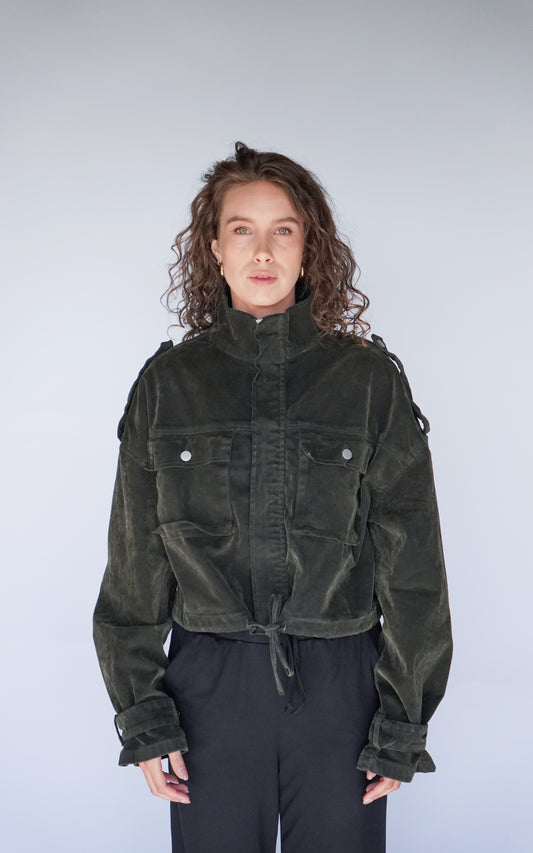 Evie cropped jacket
