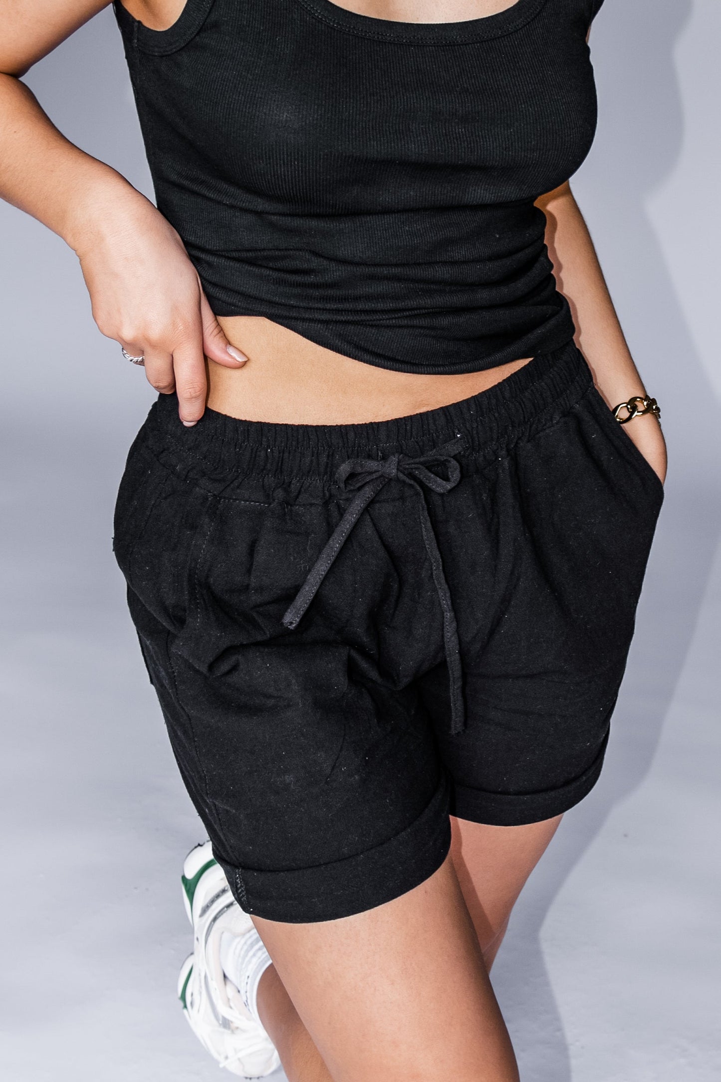 Rowan shorts zwart