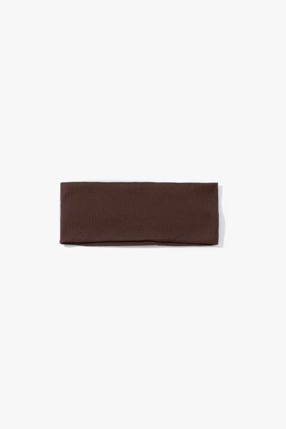 Brown rectangular fabric swatch on a white background